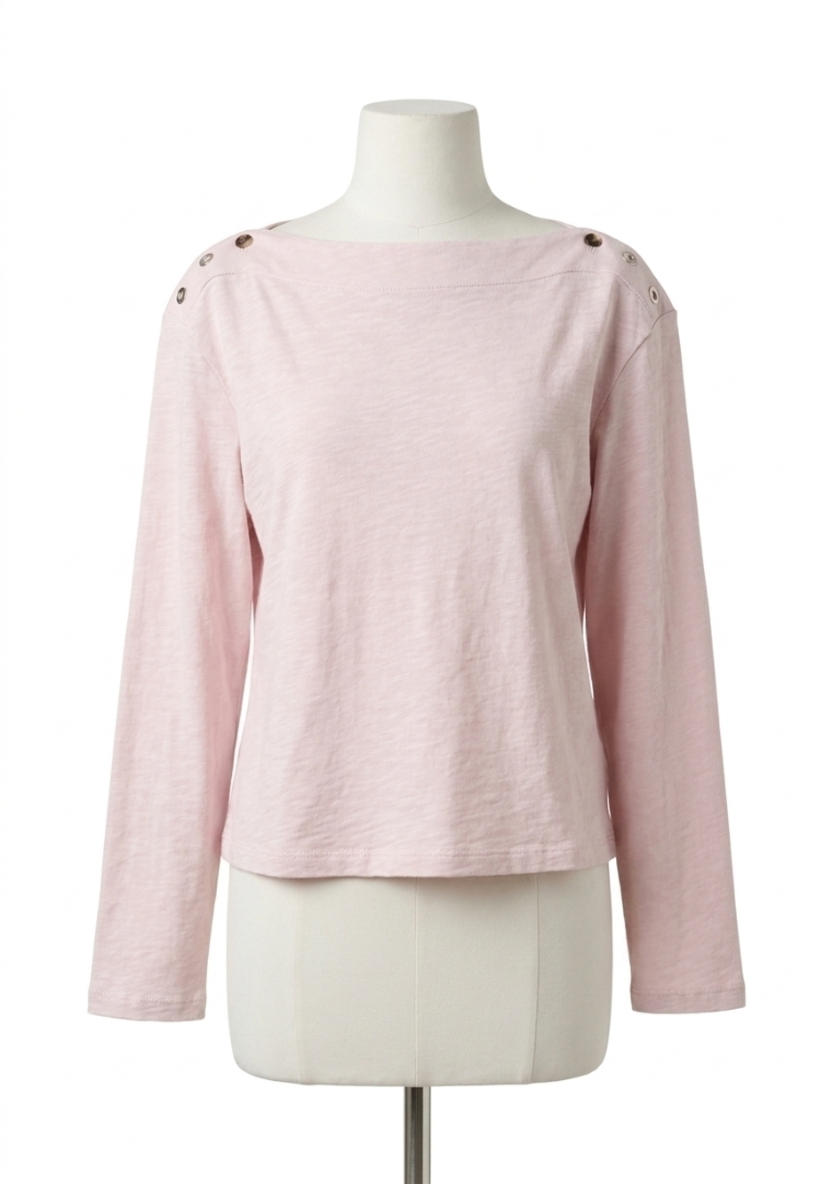 NEW NATION LTD rochelle boatneck tee in blush